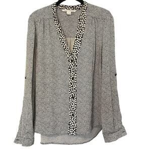 Diane Von Furstenberg Women's Silk Blouse Size 8